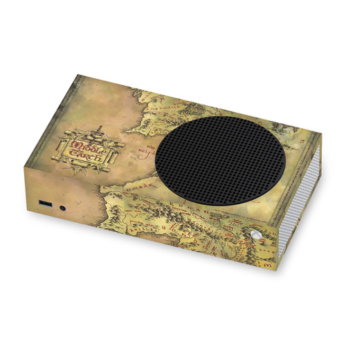 The Lord Of The Rings The Fellowship Of The Ring Graphic Art Map Of The Middle Earth Vinyl Sticker Skin Decal Cover for Microsoft Xbox Series S Console