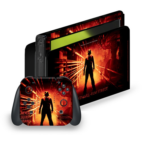 A Nightmare On Elm Street (2010) Graphics Freddy Poster Vinyl Sticker Skin Decal Cover for Nintendo Switch OLED