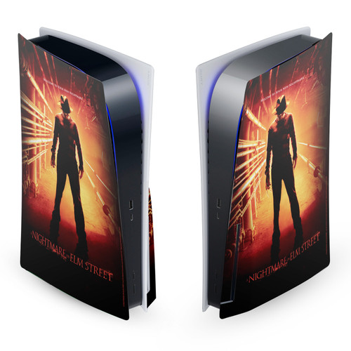 A Nightmare On Elm Street (2010) Graphics Freddy Poster Vinyl Sticker Skin Decal Cover for Sony PS5 Disc Edition Console