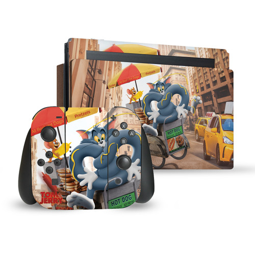 Tom And Jerry Movie (2021) Graphics Real World New Twist Vinyl Sticker Skin Decal Cover for Nintendo Switch Bundle
