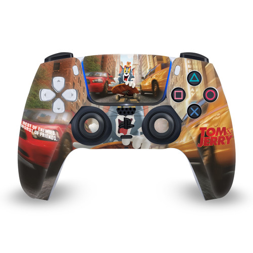 Tom And Jerry Movie (2021) Graphics Best Of Enemies Vinyl Sticker Skin Decal Cover for Sony PS5 Sony DualSense Controller
