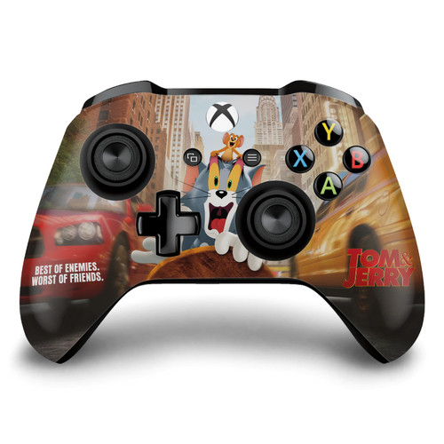 Tom And Jerry Movie (2021) Graphics Best Of Enemies Vinyl Sticker Skin Decal Cover for Microsoft Xbox One S / X Controller