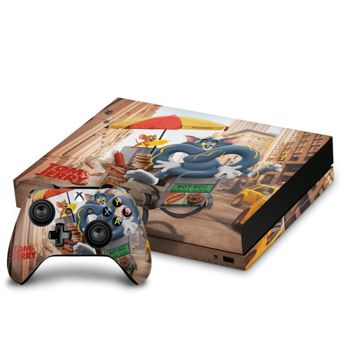 Tom And Jerry Movie (2021) Graphics Real World New Twist Vinyl Sticker Skin Decal Cover for Microsoft Xbox One X Bundle