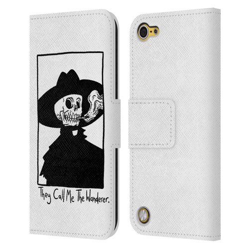 Matt Bailey Art They Call MeThe Wanderer Leather Book Wallet Case Cover For Apple iPod Touch 5G 5th Gen