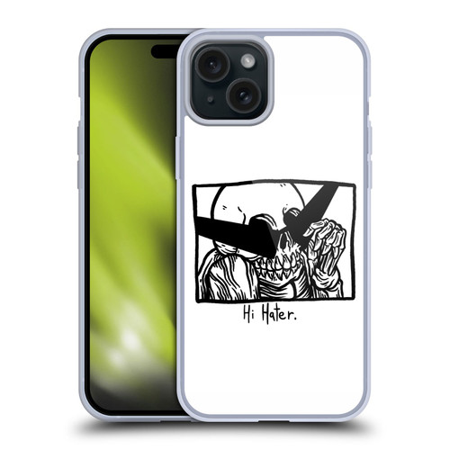 Matt Bailey Skull Hi Hater Soft Gel Case for Apple iPhone 15 Plus
