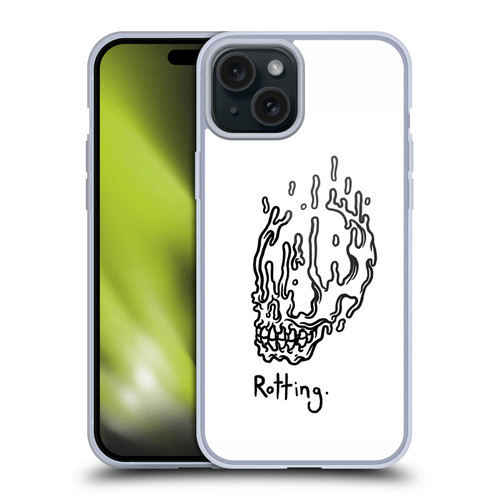 Matt Bailey Skull Rotting Soft Gel Case for Apple iPhone 15 Plus