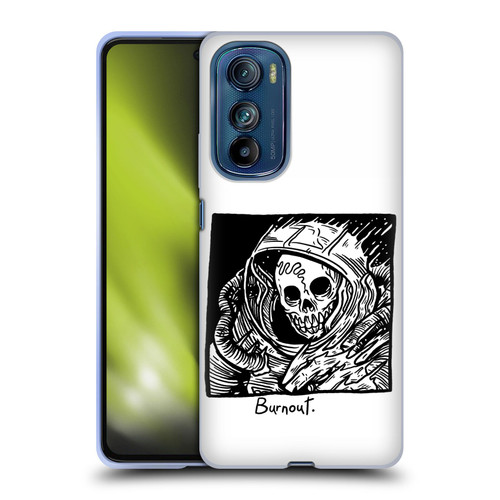 Matt Bailey Skull Burnout Soft Gel Case for Motorola Edge 30