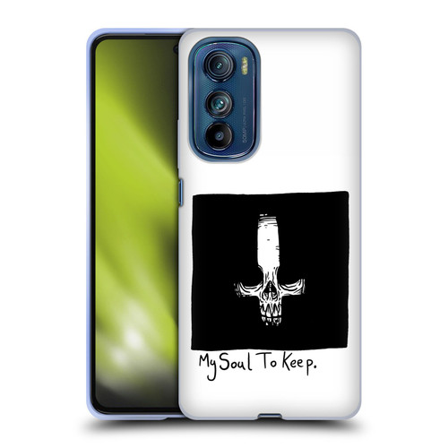 Matt Bailey Skull My Soul To Keep Soft Gel Case for Motorola Edge 30