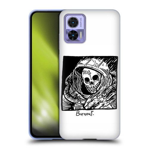 Matt Bailey Skull Burnout Soft Gel Case for Motorola Edge 30 Neo 5G