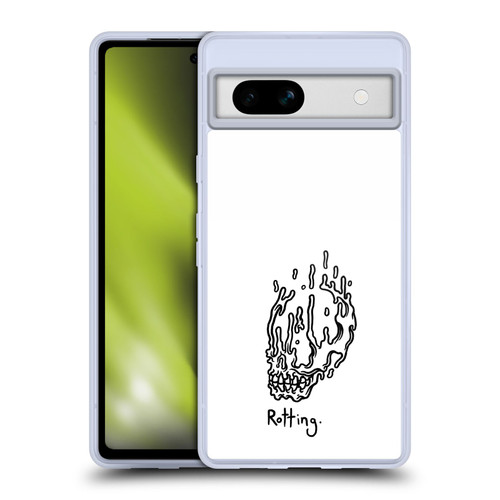 Matt Bailey Skull Rotting Soft Gel Case for Google Pixel 7a