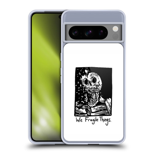 Matt Bailey Skull We Fragile Things Soft Gel Case for Google Pixel 8 Pro