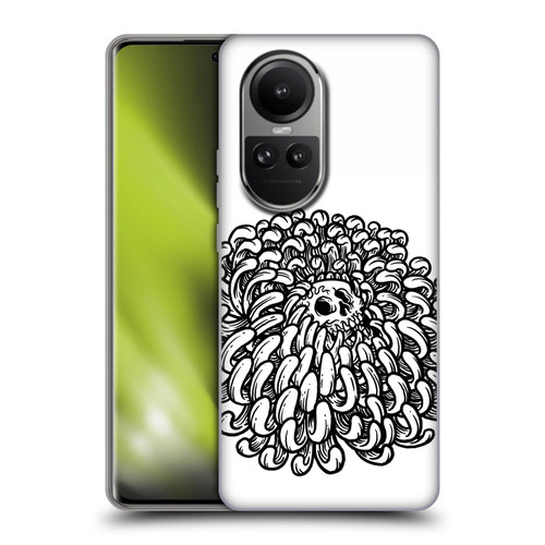 Matt Bailey Skull Flower Soft Gel Case for OPPO Reno10 5G / Reno10 Pro 5G