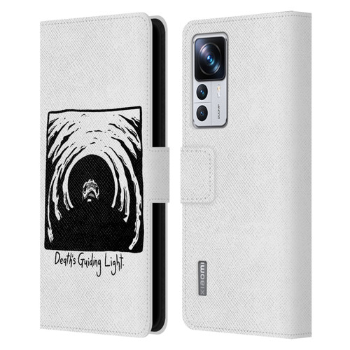 Matt Bailey Skull Deaths Guiding Light Leather Book Wallet Case Cover For Xiaomi 12T Pro