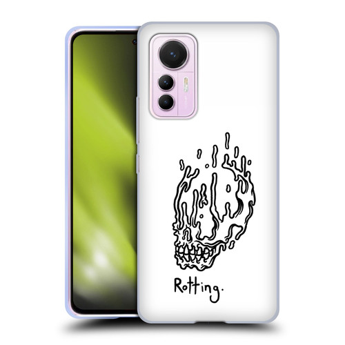 Matt Bailey Skull Rotting Soft Gel Case for Xiaomi 12 Lite