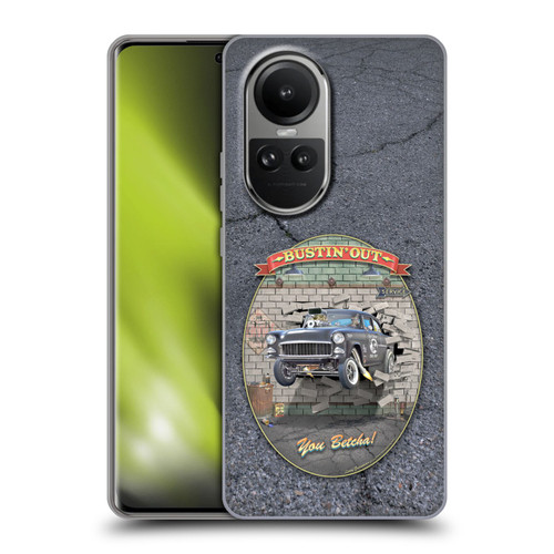 Larry Grossman Retro Collection Bustin' Out '55 Gasser Soft Gel Case for OPPO Reno10 5G / Reno10 Pro 5G