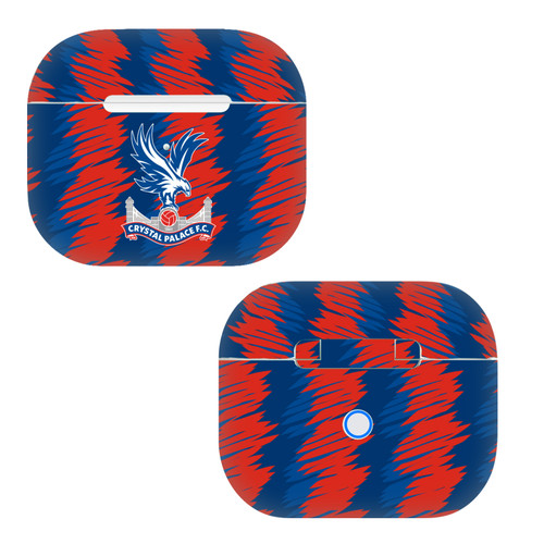 Crystal Palace FC Logo Art Home Kit Vinyl Sticker Skin Decal Cover for Apple AirPods 3 3rd Gen Charging Case