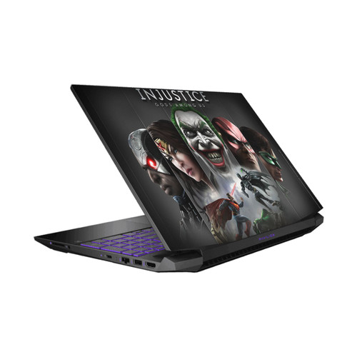 Injustice Gods Among Us Key Art Poster Vinyl Sticker Skin Decal Cover for HP Pavilion 15.6" 15-dk0047TX