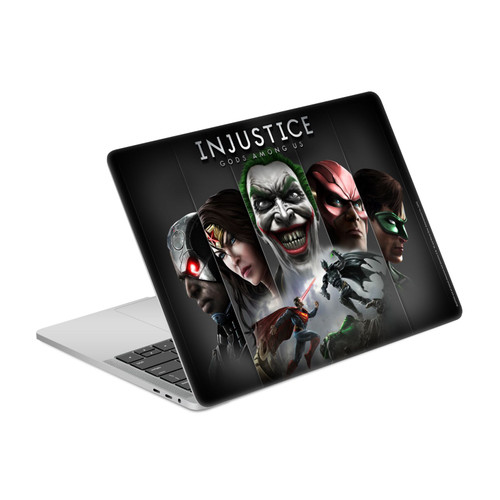 Injustice Gods Among Us Key Art Poster Vinyl Sticker Skin Decal Cover for Apple MacBook Pro 13" A1989 / A2159