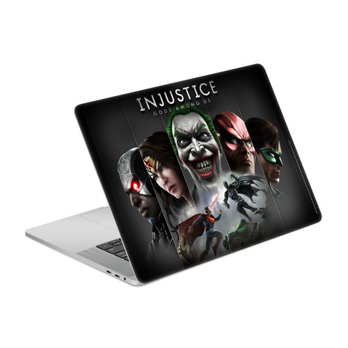 Injustice Gods Among Us Key Art Poster Vinyl Sticker Skin Decal Cover for Apple MacBook Pro 15.4" A1707/A1990