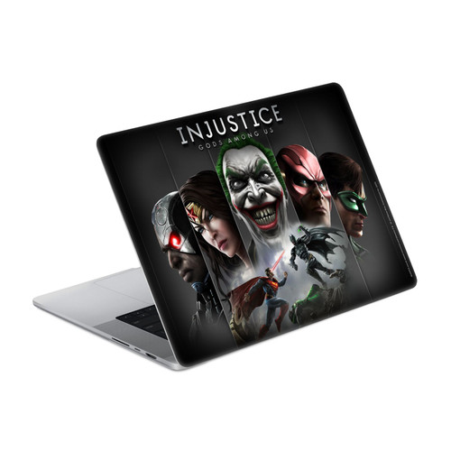 Injustice Gods Among Us Key Art Poster Vinyl Sticker Skin Decal Cover for Apple MacBook Pro 16" A2485