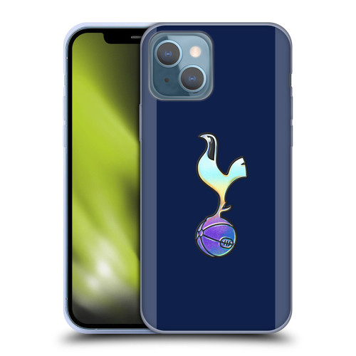 Tottenham Hotspur F.C. 2023/24 Badge Dark Blue and Purple Soft Gel Case for Apple iPhone 13