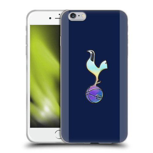 Tottenham Hotspur F.C. 2023/24 Badge Dark Blue and Purple Soft Gel Case for Apple iPhone 6 Plus / iPhone 6s Plus