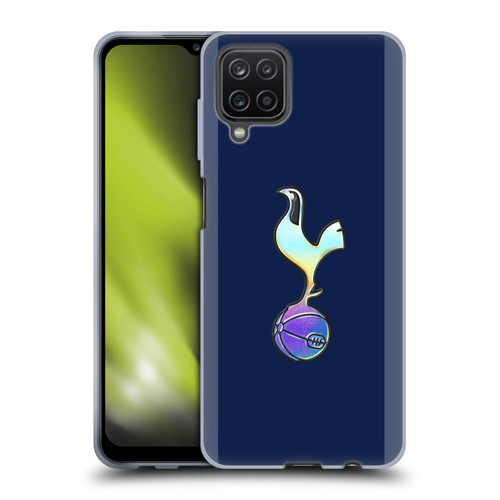 Tottenham Hotspur F.C. 2023/24 Badge Dark Blue and Purple Soft Gel Case for Samsung Galaxy A12 (2020)