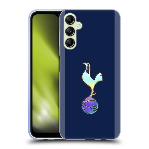 Tottenham Hotspur F.C. 2023/24 Badge Dark Blue and Purple Soft Gel Case for Samsung Galaxy A14 5G