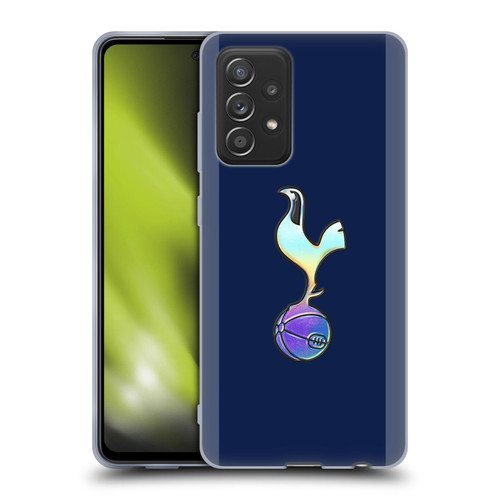 Tottenham Hotspur F.C. 2023/24 Badge Dark Blue and Purple Soft Gel Case for Samsung Galaxy A52 / A52s / 5G (2021)