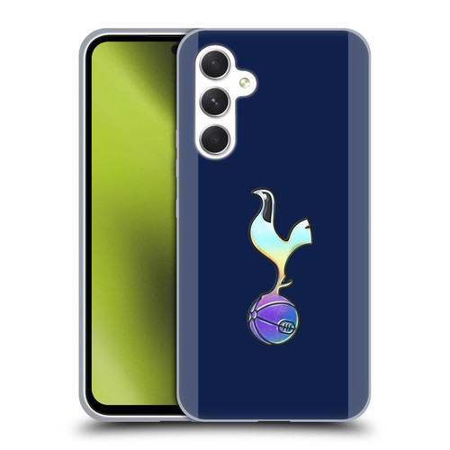 Tottenham Hotspur F.C. 2023/24 Badge Dark Blue and Purple Soft Gel Case for Samsung Galaxy A54 5G