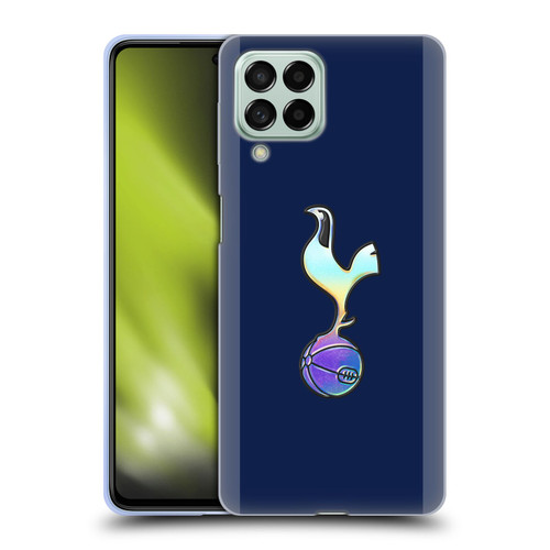 Tottenham Hotspur F.C. 2023/24 Badge Dark Blue and Purple Soft Gel Case for Samsung Galaxy M53 (2022)