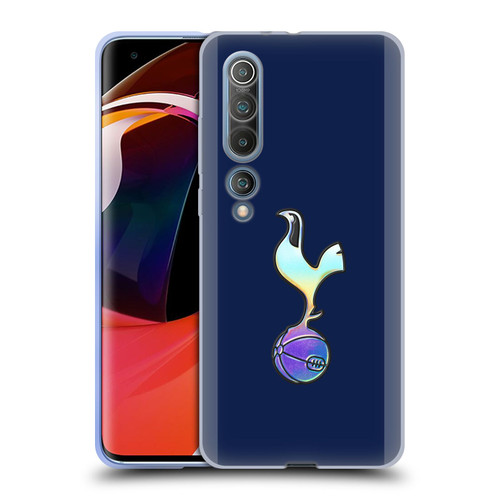 Tottenham Hotspur F.C. 2023/24 Badge Dark Blue and Purple Soft Gel Case for Xiaomi Mi 10 5G / Mi 10 Pro 5G