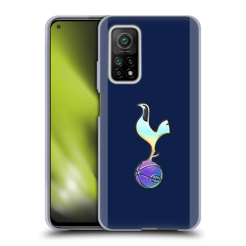 Tottenham Hotspur F.C. 2023/24 Badge Dark Blue and Purple Soft Gel Case for Xiaomi Mi 10T 5G