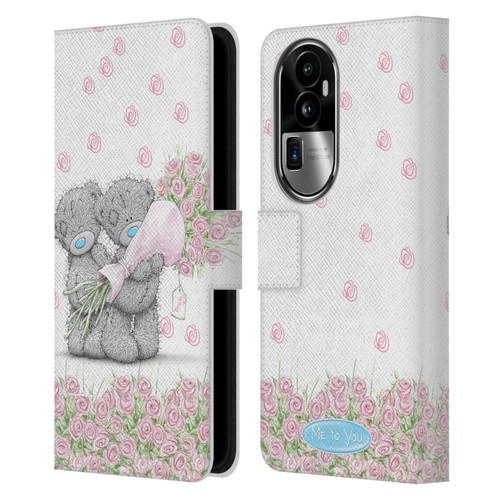 Me To You ALL About Love Pink Roses Leather Book Wallet Case Cover For OPPO Reno10 Pro+