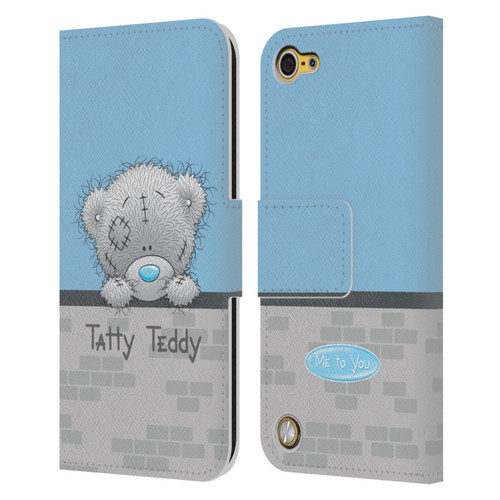 Me To You Classic Tatty Teddy Hello Leather Book Wallet Case Cover For Apple iPod Touch 5G 5th Gen