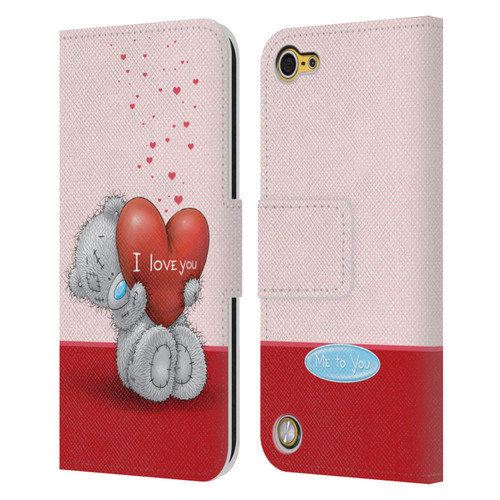 Me To You Classic Tatty Teddy I Love You Leather Book Wallet Case Cover For Apple iPod Touch 5G 5th Gen