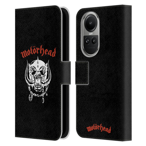 Motorhead Album Covers 1977 Leather Book Wallet Case Cover For OPPO Reno10 5G / Reno10 Pro 5G