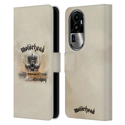 Motorhead Album Covers Aftershock Leather Book Wallet Case Cover For OPPO Reno10 Pro+