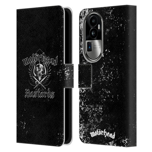 Motorhead Album Covers Bastards Leather Book Wallet Case Cover For OPPO Reno10 Pro+