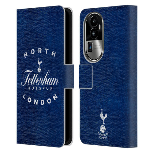 Tottenham Hotspur F.C. Badge North London Leather Book Wallet Case Cover For OPPO Reno10 Pro+