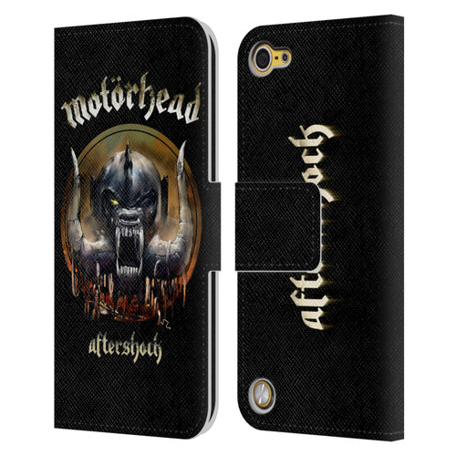 Motorhead Graphics Aftershock Leather Book Wallet Case Cover For Apple iPod Touch 5G 5th Gen