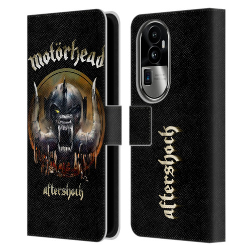 Motorhead Graphics Aftershock Leather Book Wallet Case Cover For OPPO Reno10 Pro+