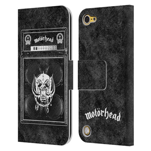 Motorhead Key Art Amp Stack Leather Book Wallet Case Cover For Apple iPod Touch 5G 5th Gen