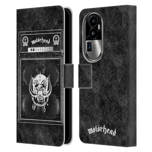 Motorhead Key Art Amp Stack Leather Book Wallet Case Cover For OPPO Reno10 Pro+