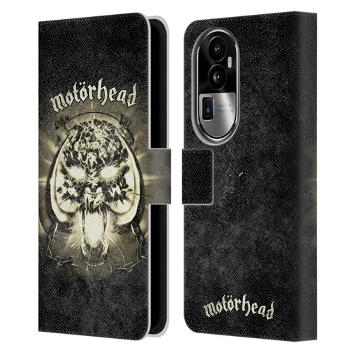 Motorhead Key Art Overkill Leather Book Wallet Case Cover For OPPO Reno10 Pro+