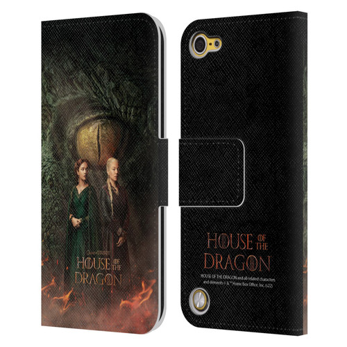 House Of The Dragon: Television Series Art Poster Leather Book Wallet Case Cover For Apple iPod Touch 5G 5th Gen