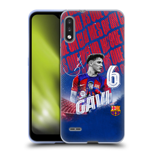 FC Barcelona 2023/24 First Team Gavi Soft Gel Case for LG K22