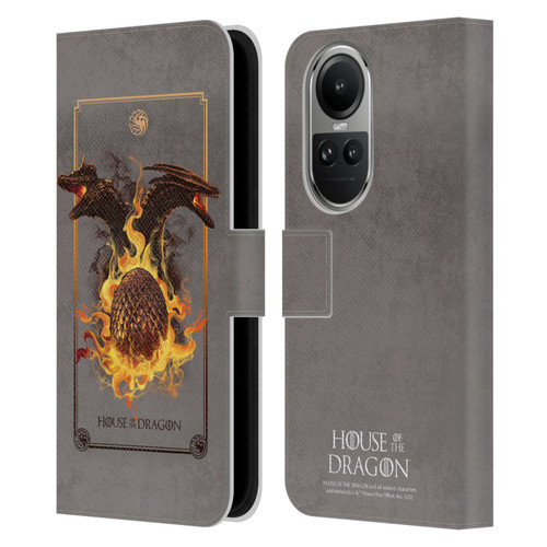 House Of The Dragon: Television Series Art Syrax and Caraxes Leather Book Wallet Case Cover For OPPO Reno10 5G / Reno10 Pro 5G