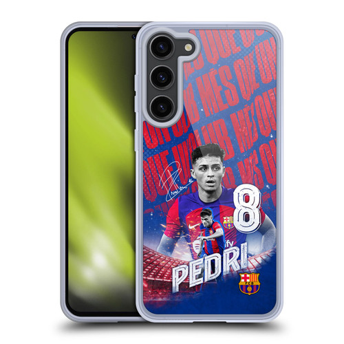 FC Barcelona 2023/24 First Team Pedri Soft Gel Case for Samsung Galaxy S23+ 5G