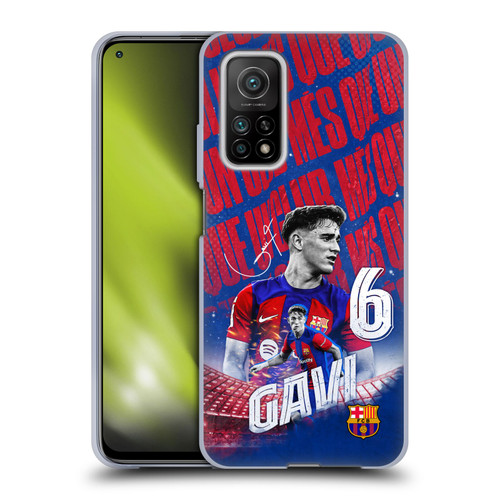 FC Barcelona 2023/24 First Team Gavi Soft Gel Case for Xiaomi Mi 10T 5G